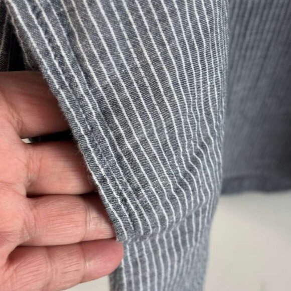 Levis Women Target Striped Pocket Nightgown Gray Size XL - Picture 11 of 12